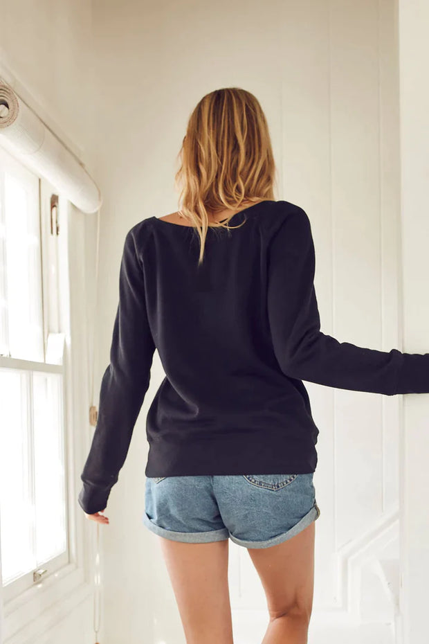 "Morning Mantra" Cozy Pullover