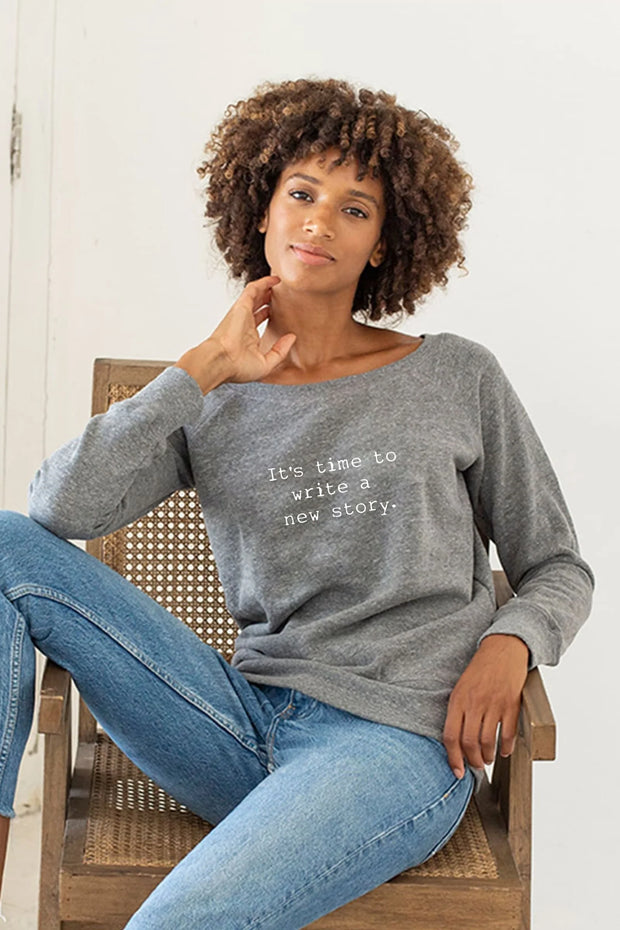 "New Story" Cozy Pullover