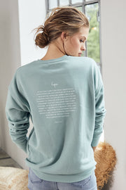"Hope" Comforter Sweater