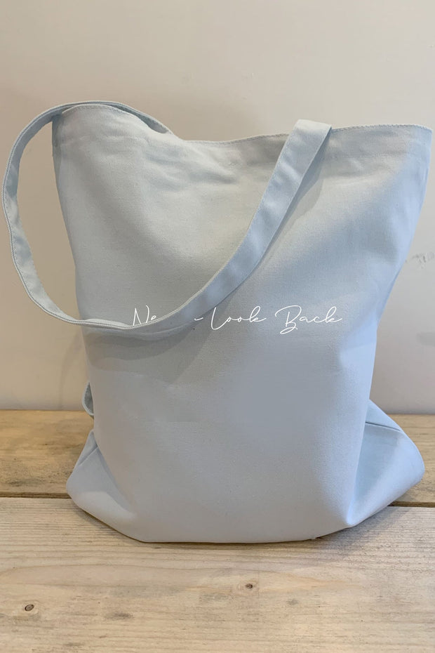 "Never Look Back" Tote Bag