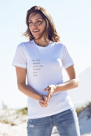 "Be The Person Your Dog Thinks You Are" Short Sleeve Tee