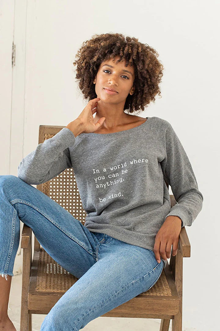 "Be Kind"  Cozy Pullover