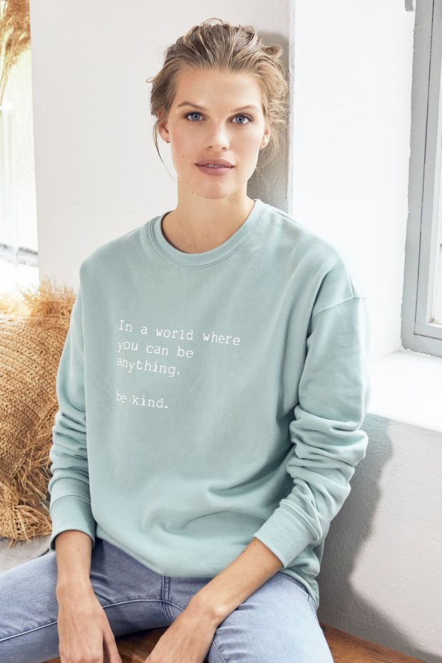 "Be Kind" Comforter Sweater