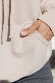 "Love Is Everything" Embroidered Fleece Hoodie