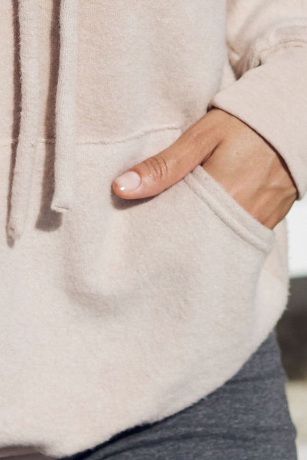 "Love Is Everything" Embroidered Fleece Hoodie