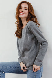 "Never Look Back"  Cozy Pullover