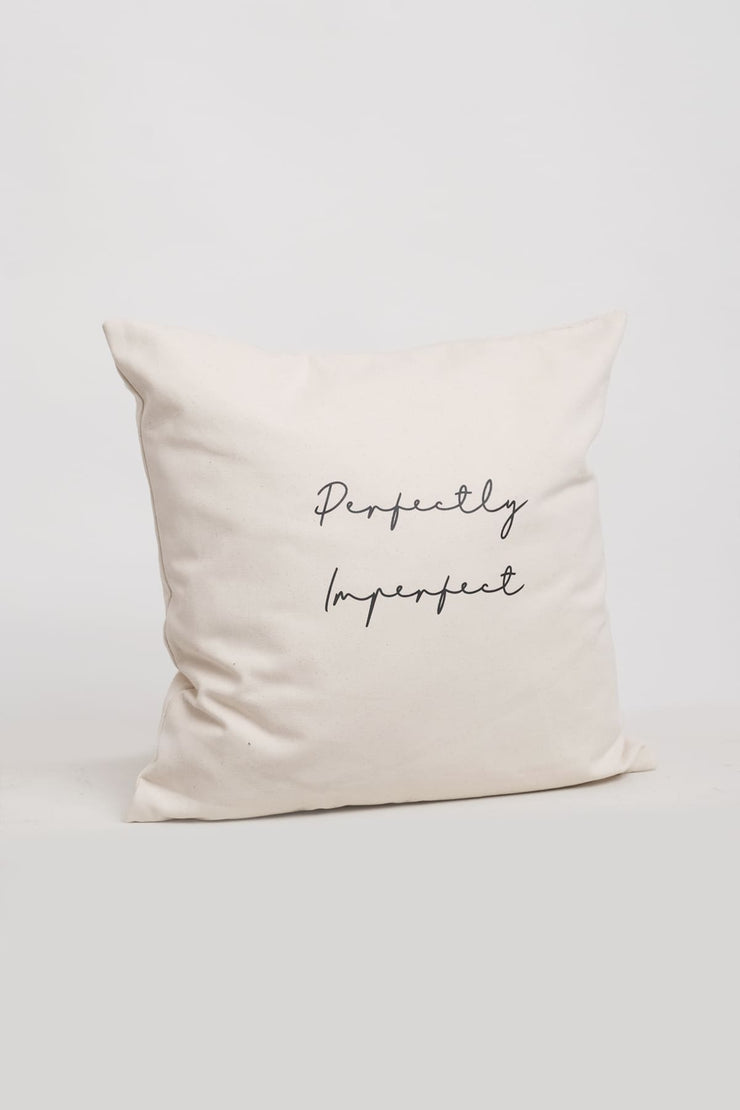 "Perfectly Imperfect" Cushion Cover