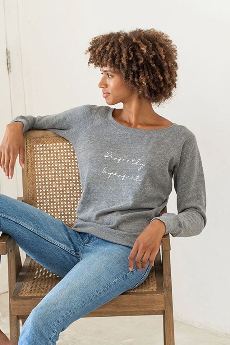 "Perfectly Imperfect" Cozy Pullover