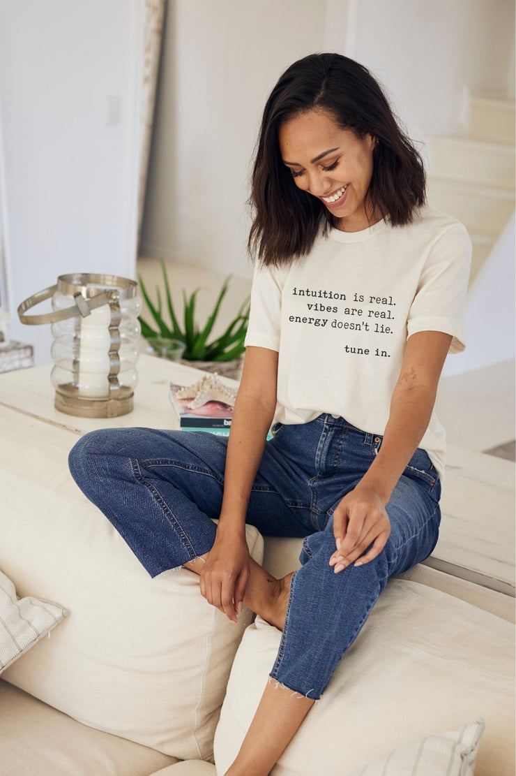 "Intuition Is Real" Short Sleeve Tee